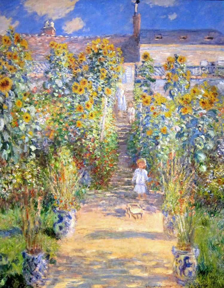 Monet's "The Artist's Garden at Vetheuil," 1880